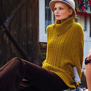 Anthropologie cocoon cape sweater